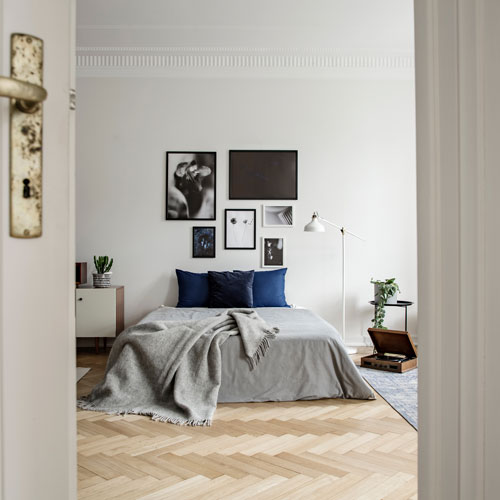 Bedroom Luxury Vinyl Flooring | Puckett's Flooring