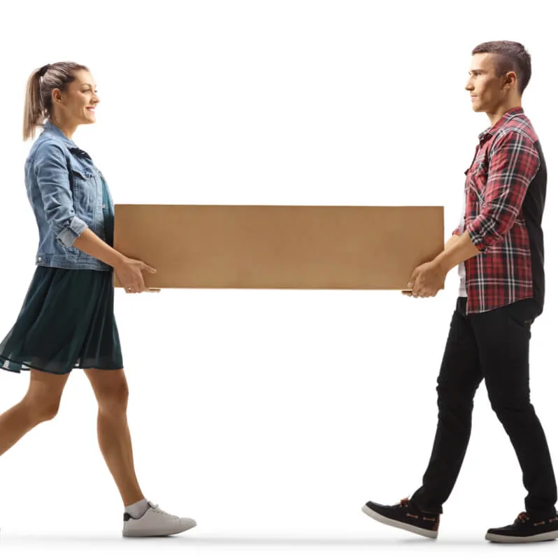 Moving furniture | Puckett's Flooring